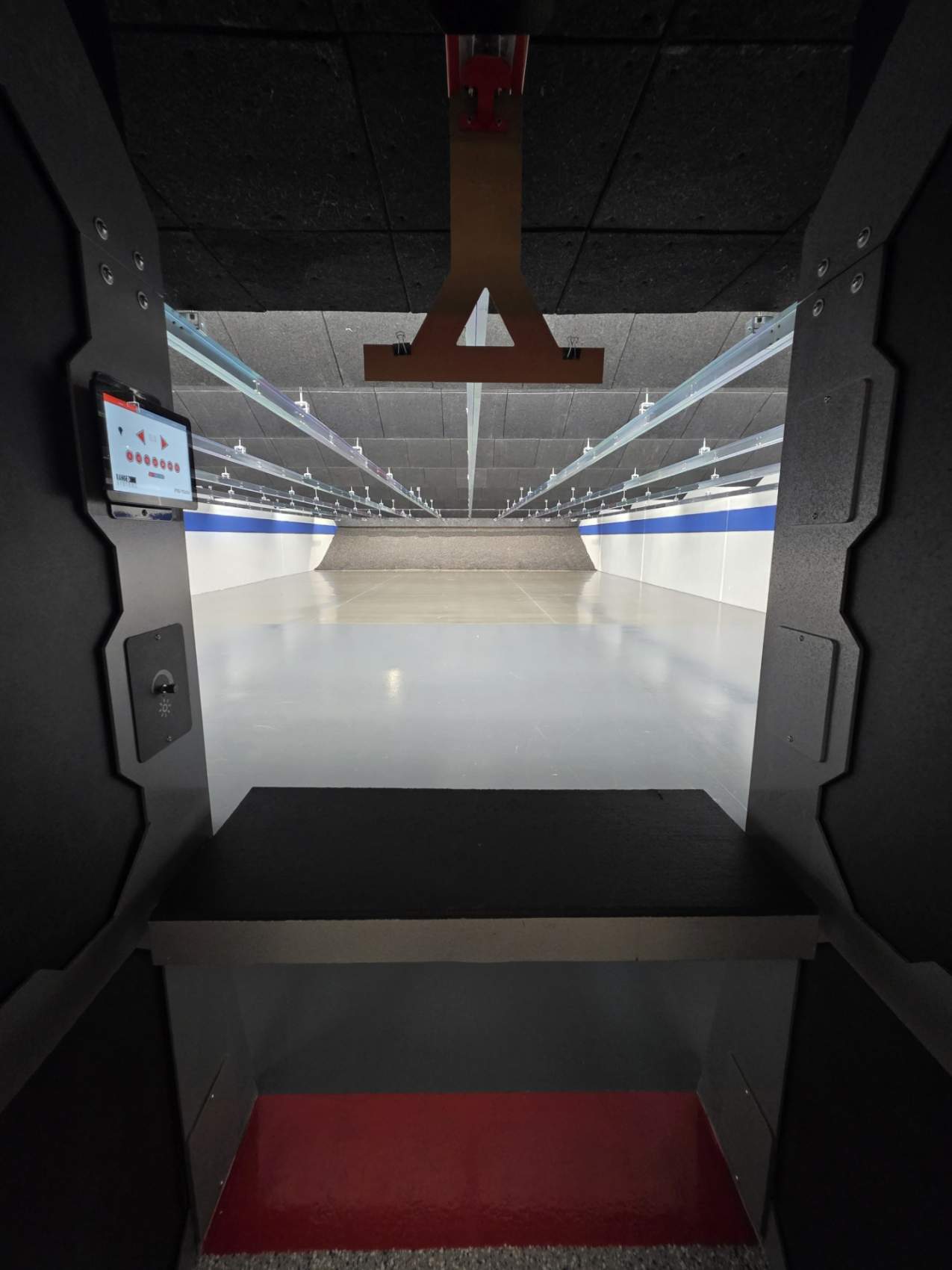 Newly remodeled indoor shooting range at Premier Shooting